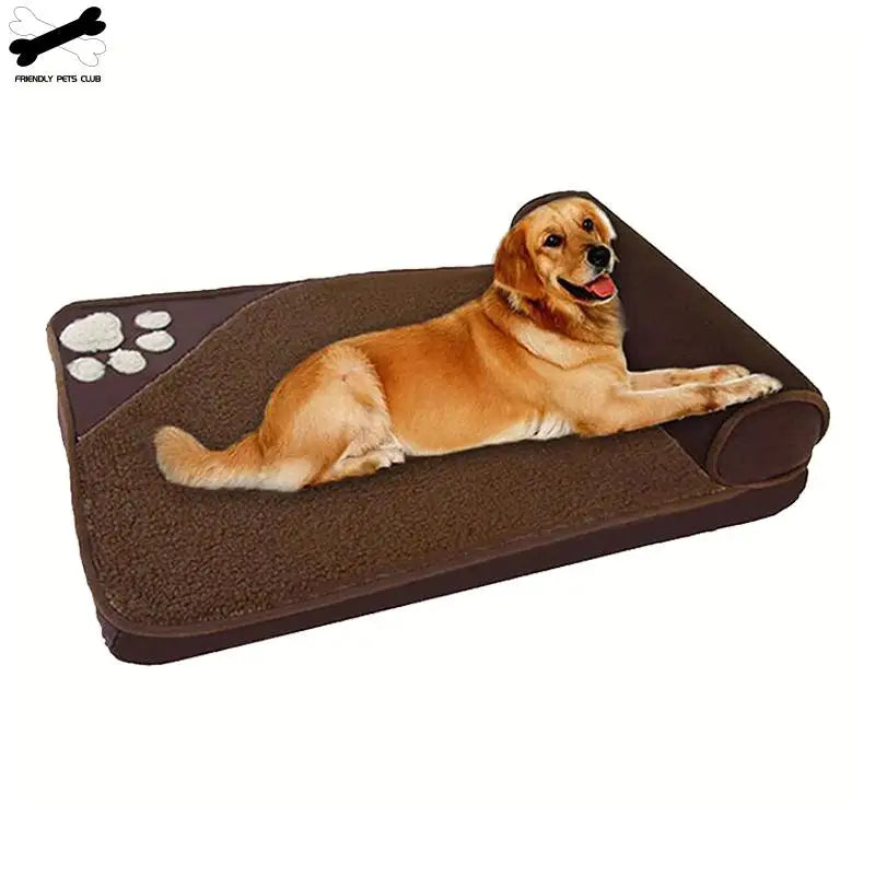 Large Pet Dog Bed Winter Warm Kennel Sleeping Pet House  Pillow Bed