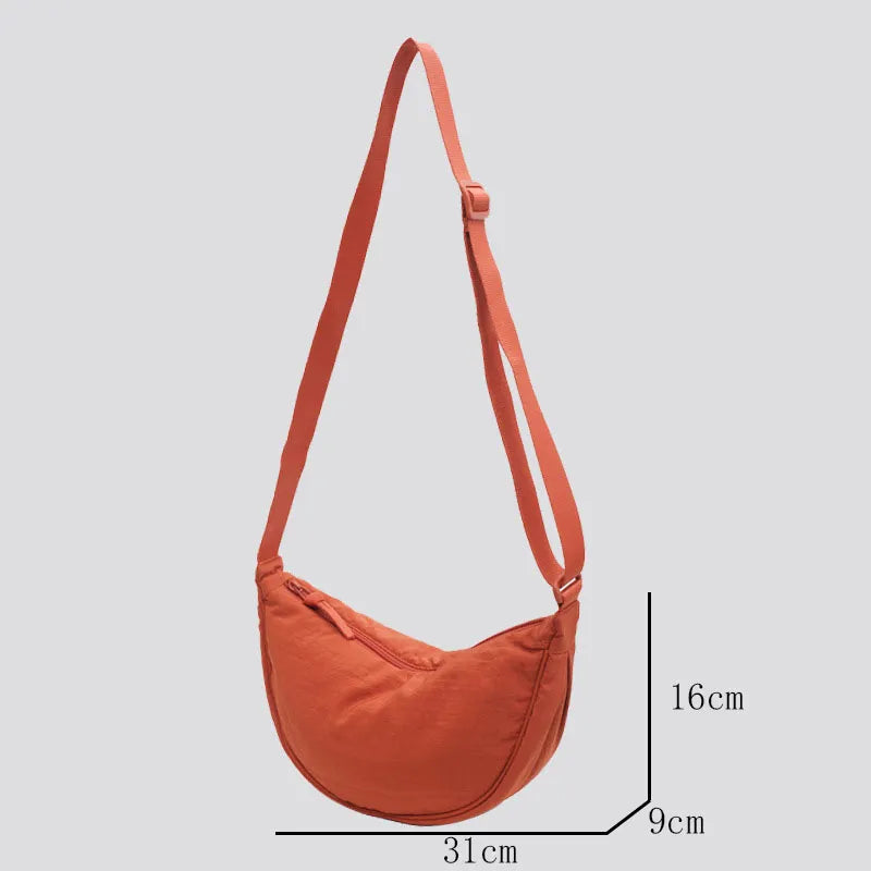 Casual Nylon Hobos Crossbody Bag for Women Designer Shoulder Bags Large Capacity