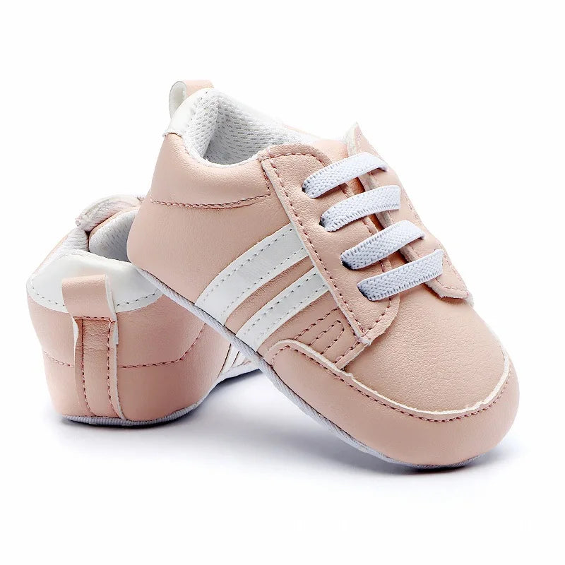 Baby Shoes Pu Leather Shoes Sports Sneakers Newborn Baby Boys