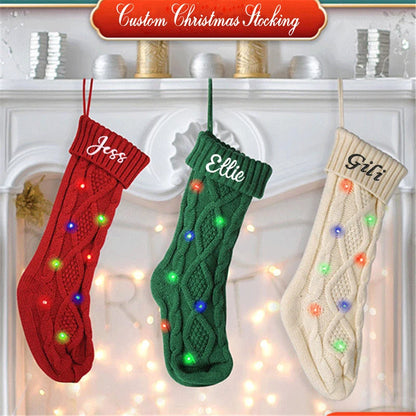 Personalized Christmas Stockings Christmas Gift Embroidered Monogrammed