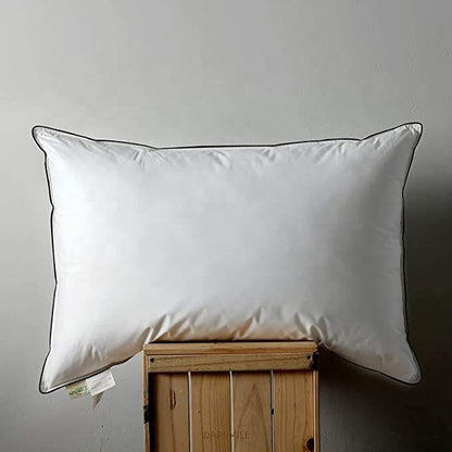 Hotel Down Pillow 100% Cotton Cover Downproof Bed Pillow Natural Goose Down