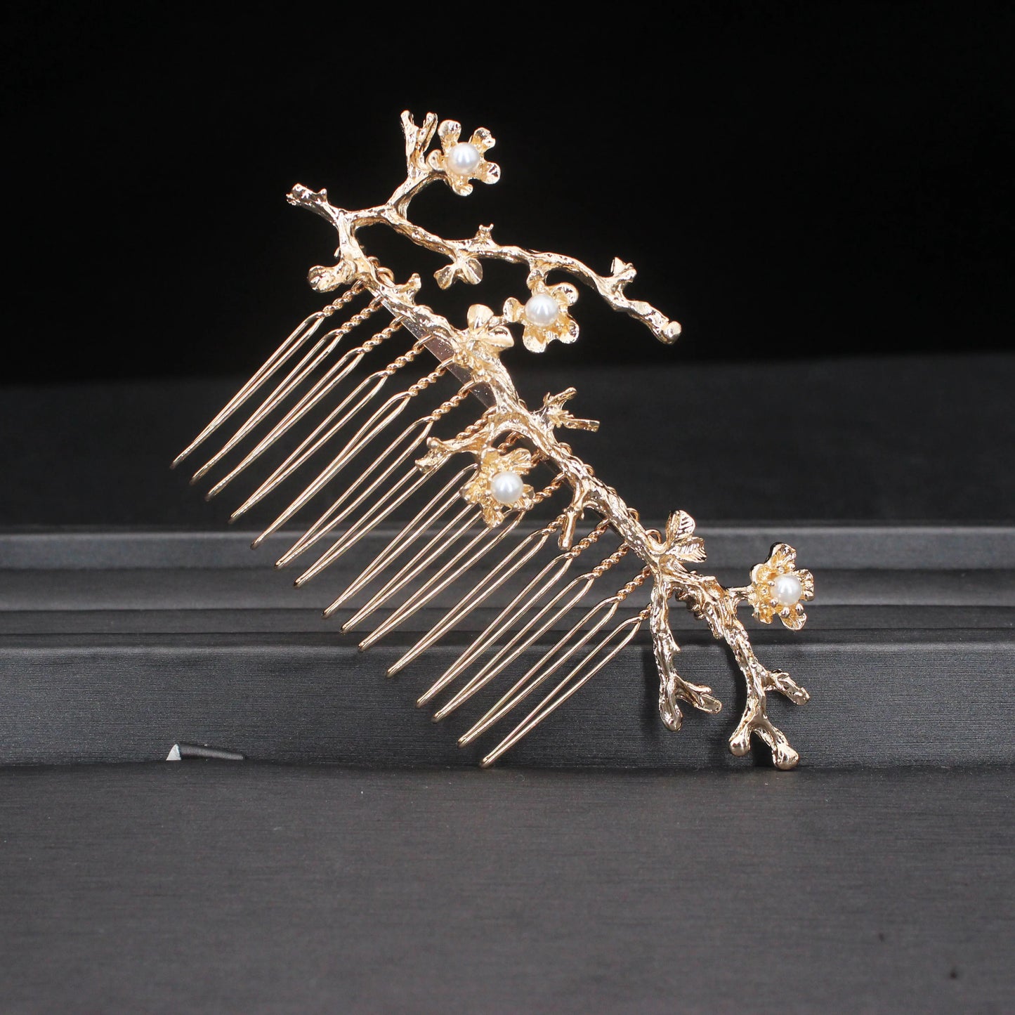 Metal Leaf Hair Clips Women's Hair Accessories Fashion Bridal Wedding Hair