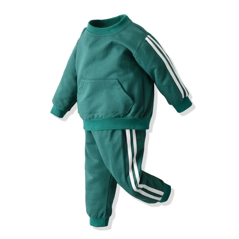 Sets for Baby Pullover Sweatshirts+Pants 2 Pcs Autumn Spring Tracksuit Boys