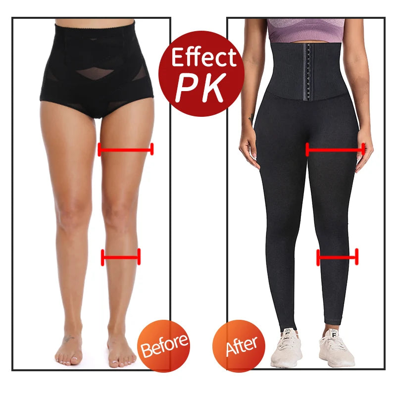 Women High Waist Fitness Leggings Tummy Control Slimming Booty Push Up Gym pants