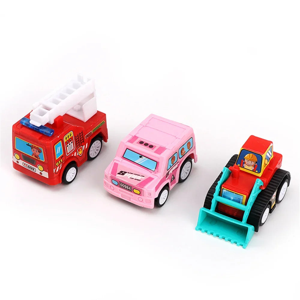 Mini Car Model Toy Pull Back Car Toys Engineering Vehicle