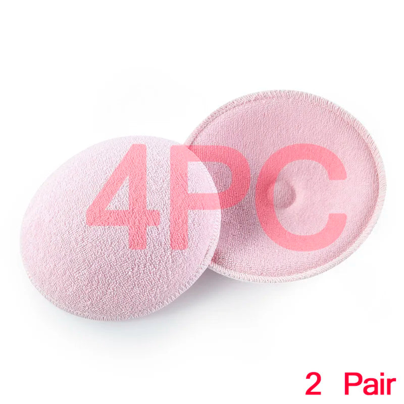 Surface Cotton + Sanitary Sponge Reusable Breast Nursing Pads Soft 3D Cup