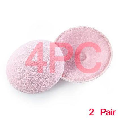 Surface Cotton + Sanitary Sponge Reusable Breast Nursing Pads Soft 3D Cup