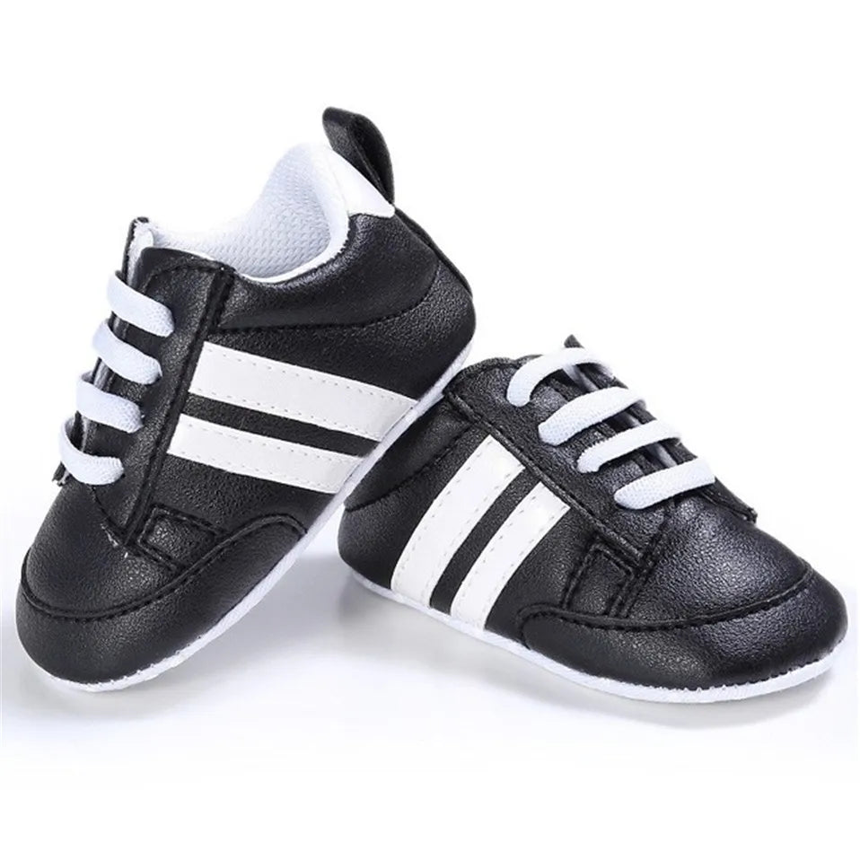 Baby Shoes Pu Leather Shoes Sports Sneakers Newborn Baby Boys