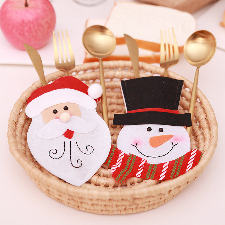 New Year Newest Christmas Party Dinning Table Decorating Ornaments Gift