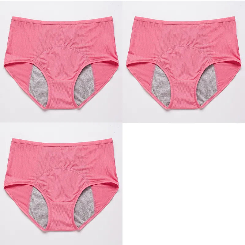 3pcs/Set Leak Proof Menstrual Panties Women Period Underwear Sexy Pants