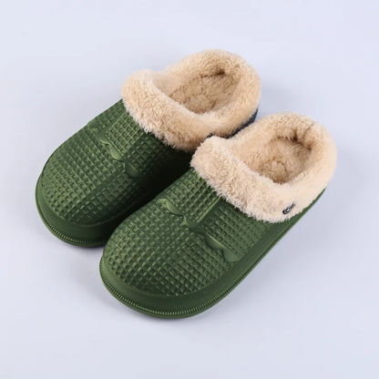 Ltolo Winter Children Kids Boy Mules Warm Clogs Warm Garden Sandals Slippers