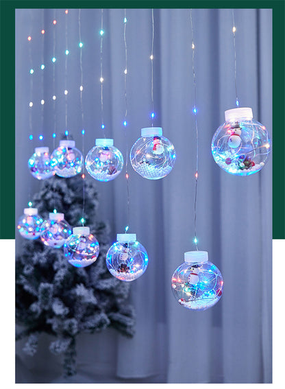 Led Window Curtain String Light Led Christmas Lights Christmas Lights Decoration