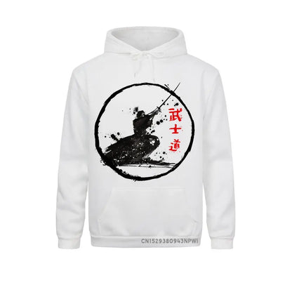 Samurai Fighting Sekiro Shadows Die Twice Sweatshirt Men Hoodie Round Collar