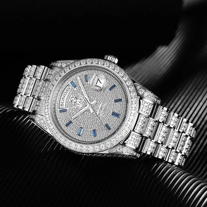 【START】Men's Automatic Mechanical Watch Diamond Watch Swiss Quality