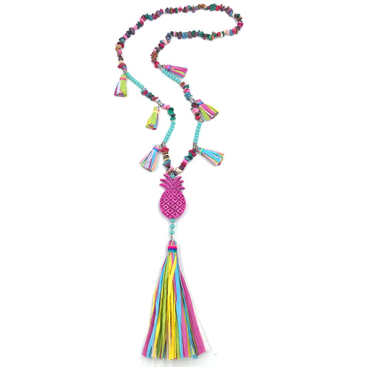 New Fashion Handmade Creative Tassel Pendents Necklace