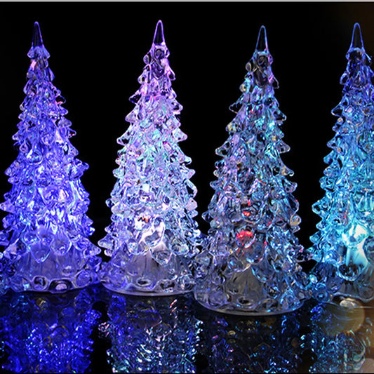 LED Light Crystal Acrylic Artificial Christmas Tree