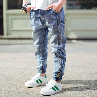 Teen Boys Jeans Spring Jeans for Boys Pants Fashion Children Clothing