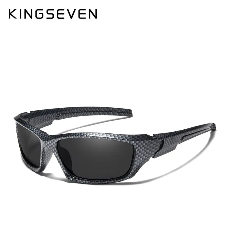 KINGSEVEN Fashion Polarized UV400 Sunglasses Men Cycling Luxury Brand Designer