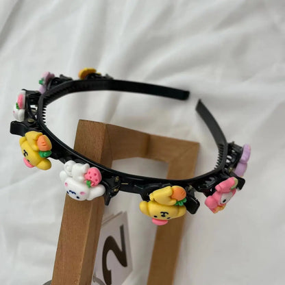 Princess Hair Accessories Cute Kids Girls Flower Head Band Clip Headbands