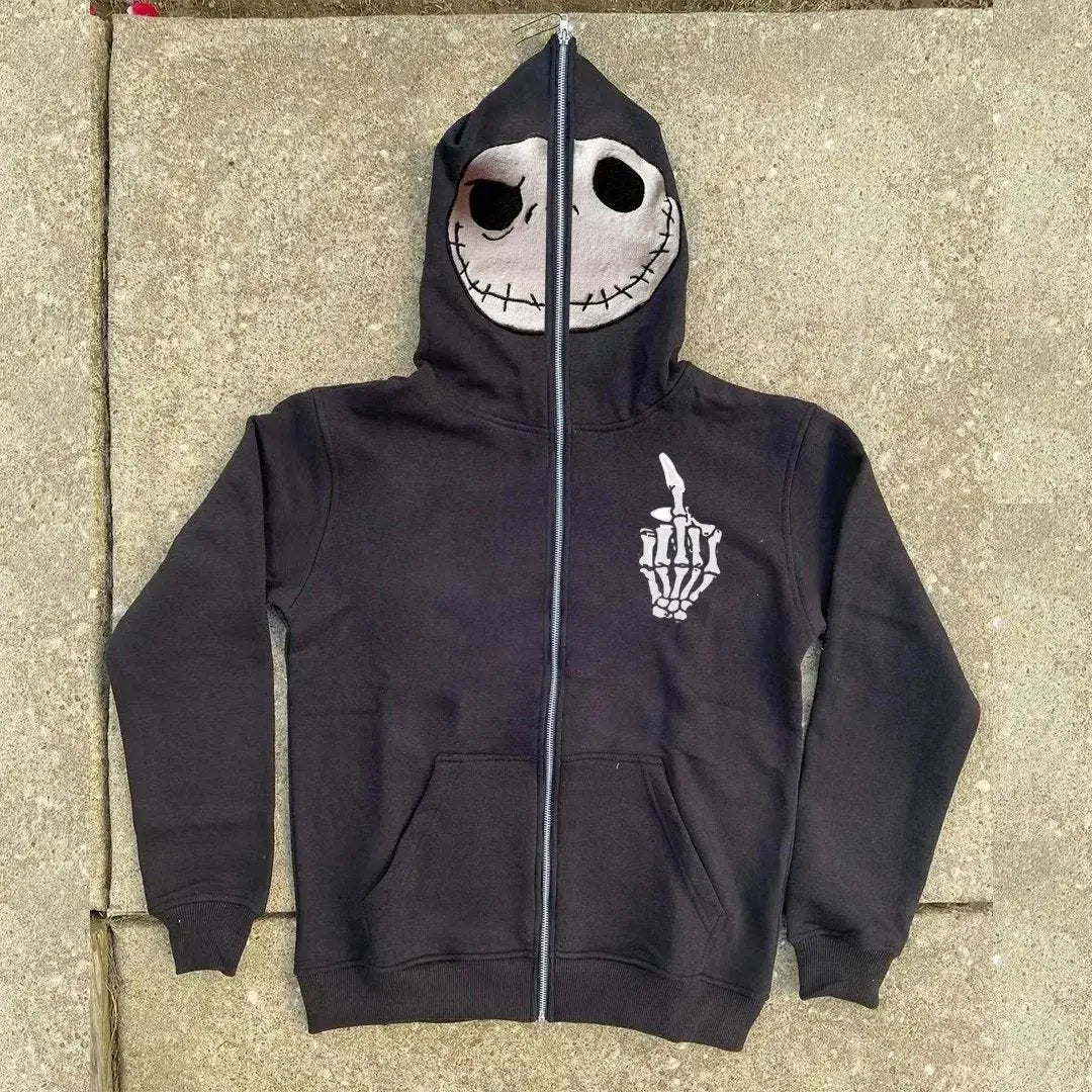 American Retro Hooded Sweater for Men