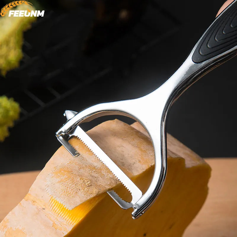 Stainless Steel Kitchen Accessories Multi-Function Vegetable Peeler Cutter