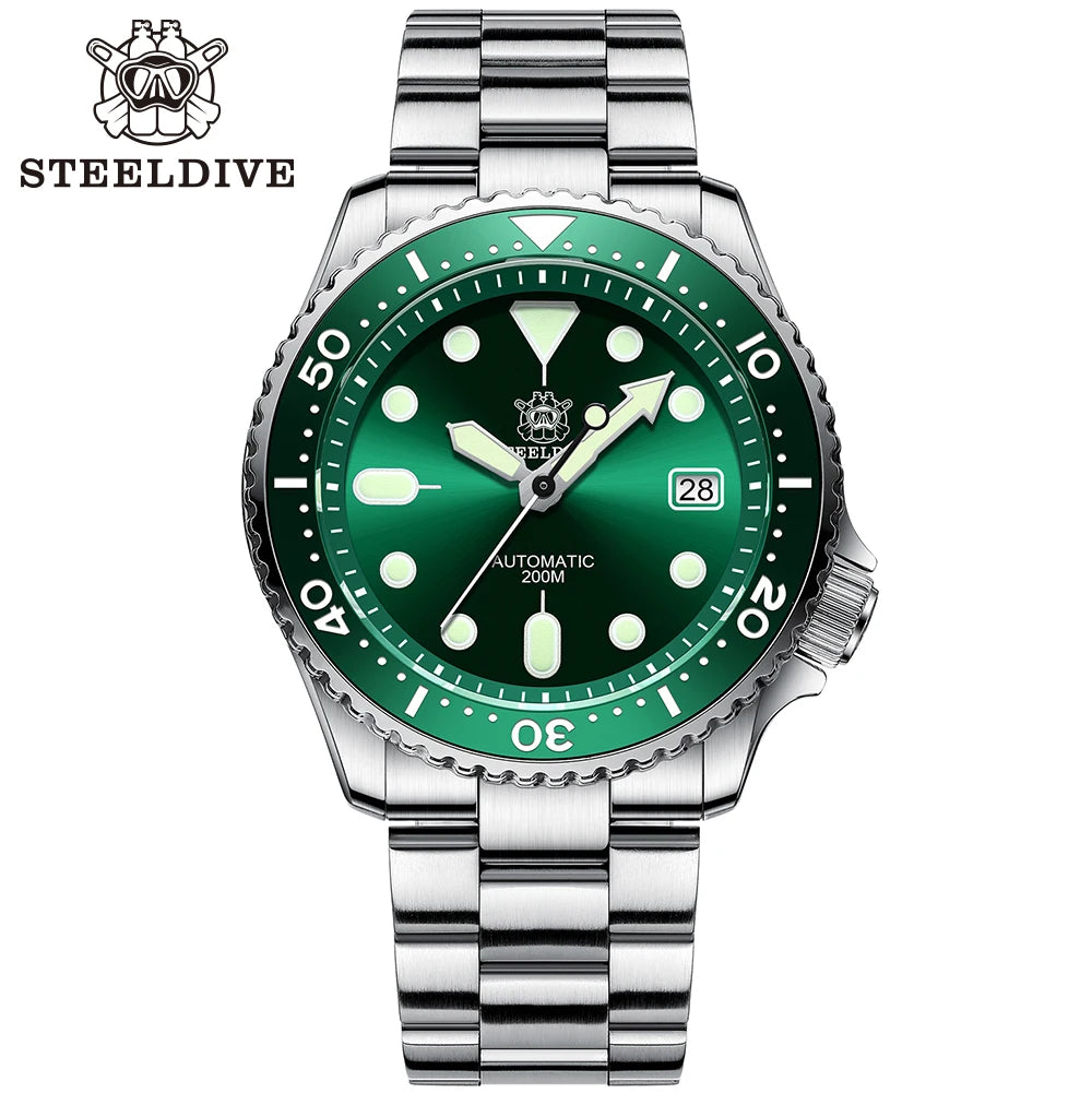 Steeldive SD1996 Men's Watch Dive Watch Automatic Mechanical Men's Watch