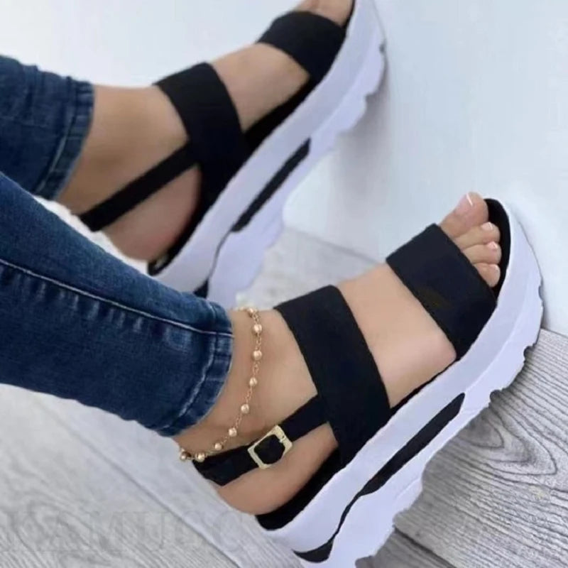 Women Sandals Lightweight Heels Sandals Summer Shoes for Women Wedge Slipper