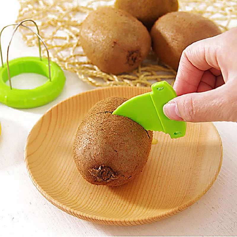 Fruit and Kiwi Peeler Slicer, Stainless Steel Peeling Tools, Kitchen Gadgets