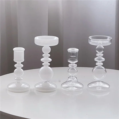 Candle Holders Home Decor Wedding Decoration Table Centerpieces Candle Glass