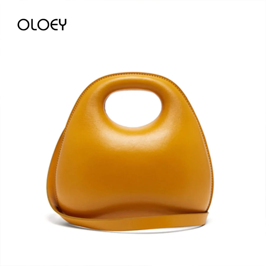 Fashion Shell Type Round Flap Bag Retro Circular Women Handbags Design Cross