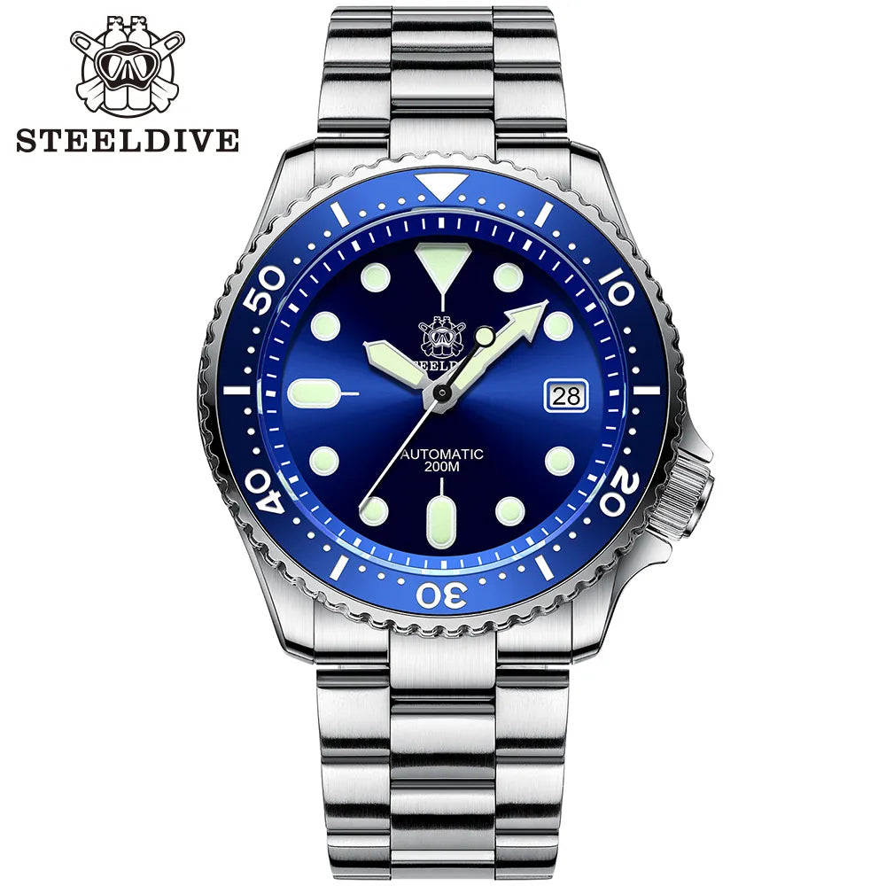 Steeldive SD1996 Men's Watch Dive Watch Automatic Mechanical Men's Watch