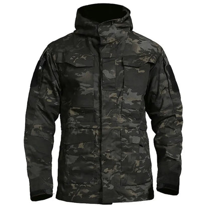 M65 Military Tactical Jackets Men Waterproof Windbreaker Jacket Male Hooded