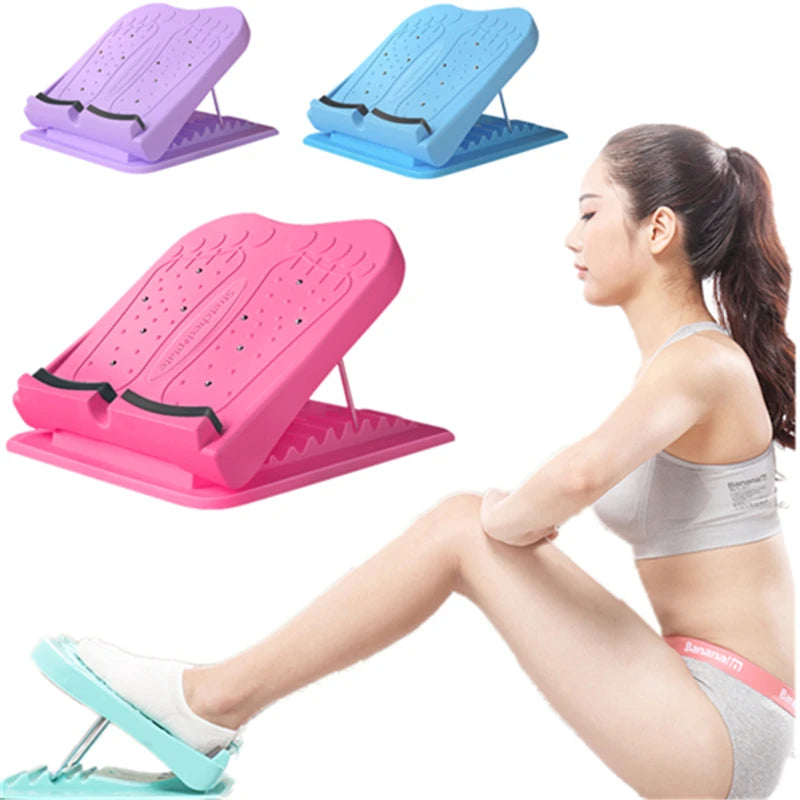 8 Gear Adjustable Anti-Slip Stretching Board Stretch Calf Balance Plate Yoga