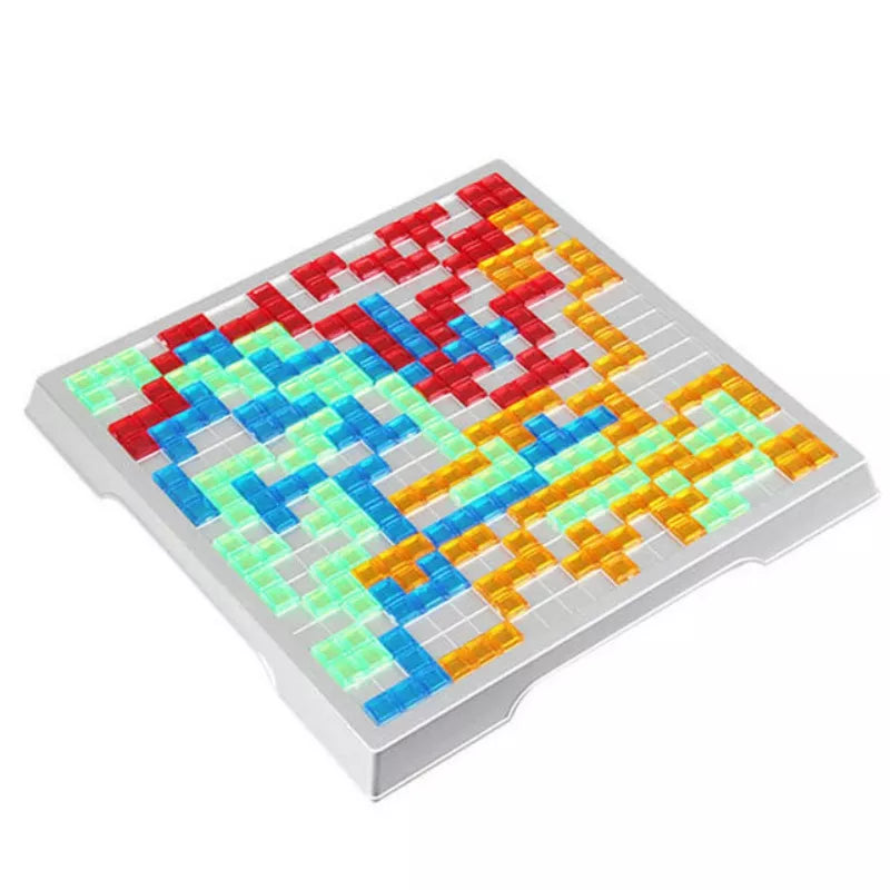 Strategy Game Blokus Board Game Educational Toys Squares Game Easy to Play