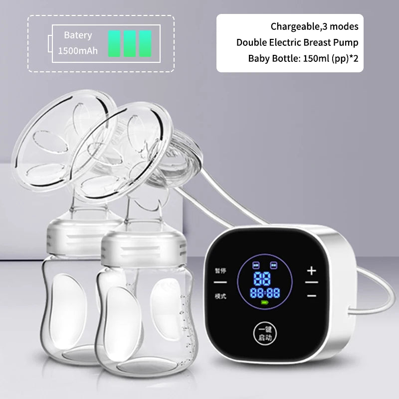 USA Brand Baby Products Intelligent LCD Electric Breast Pumps Breastfeeding