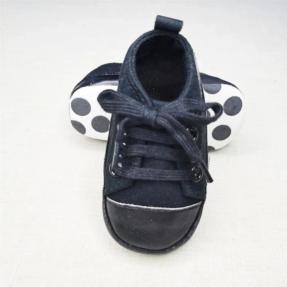 Newborn Five-Pointed Star Canvas Shoes Baby Shoe