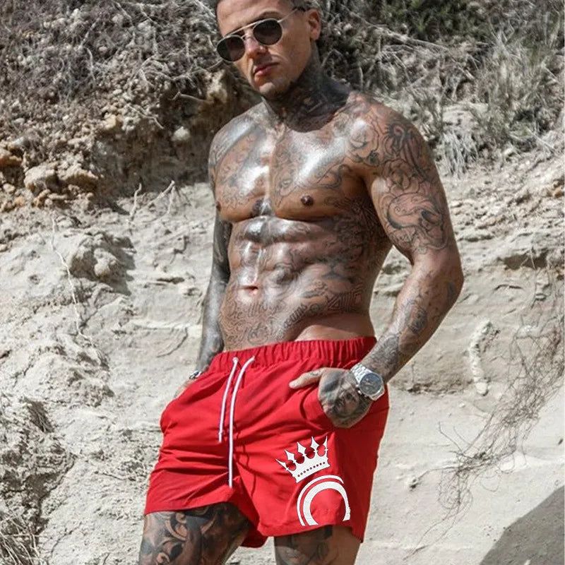 Mens Board Shorts Swimwear Swim Shorts Beach Streetwear Swimming Short Pants