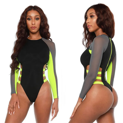 BKLD High Waist Long Sleeve Bodysuit