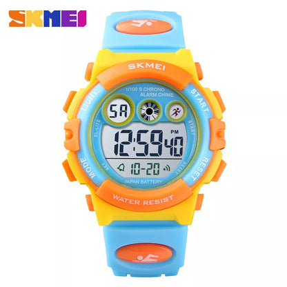 SKMEI Brand Sport Children Watch Waterproof LED Digital Kids Watches