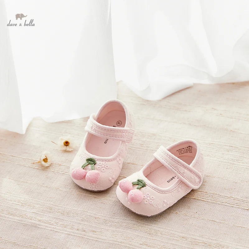 Dave Bella New Toddler Baby Girls Pink Shoes Soft Sole Baby