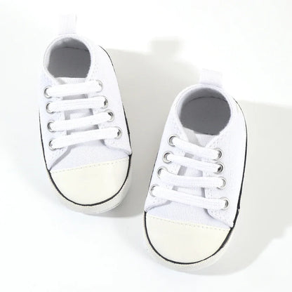 Baby Canvas Classic Sports Sneakers Newborn Baby Boys Girls