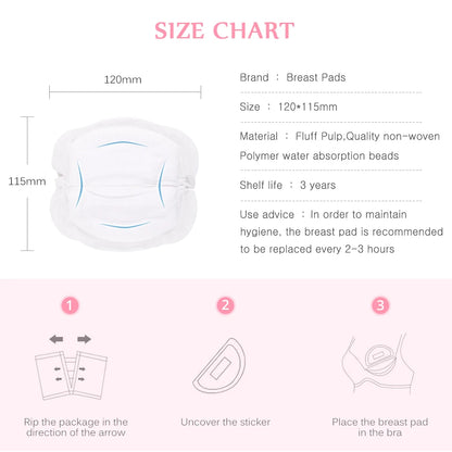 40pcs Pieces Breast Pads Nursing Pads Disposable Breast Pads Ultra-Thin Dry Soft