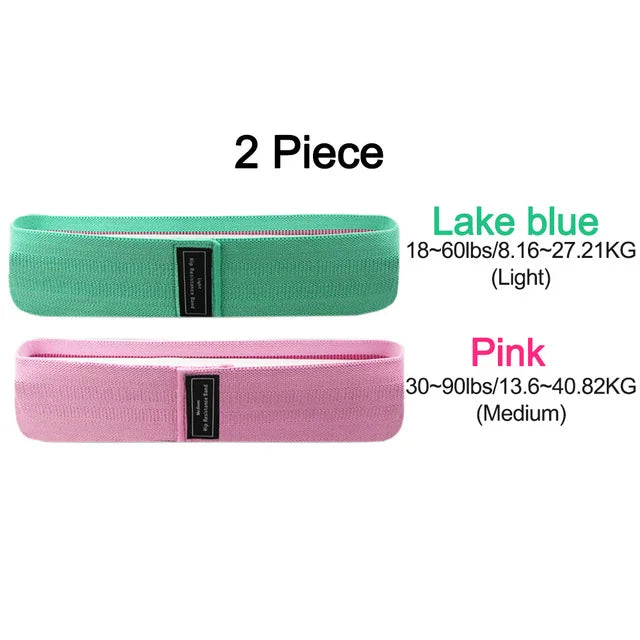 1/2/3PCSLot Fitness Bands Fitness Rubber Band Elastic Yoga Resistance Bands