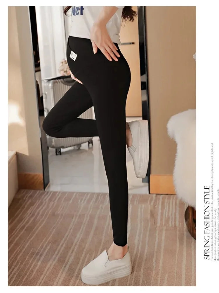 High Waist Belly Maternity Pants Baby Care Support Abdomen for Pregnant Women