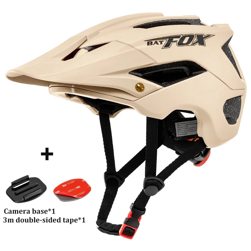 BATFOX DH MTB Helmet Kask Cycling Helmet Road New Bike Helmets Men Women Sports