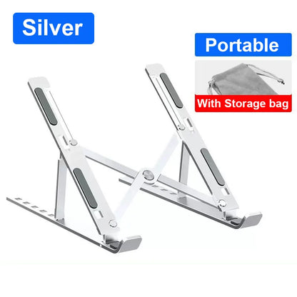 Portable Laptop Stand Aluminium Foldable Notebook Stand Compatible