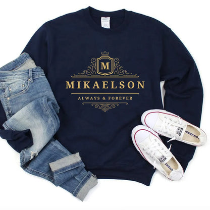 Mikaelson Always and Forever Sweatshirt Original Vampires Hoodie  Sweatshirts