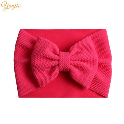 YANJIE 2023 New Turban Fashion 5'' Hair Bows Headband