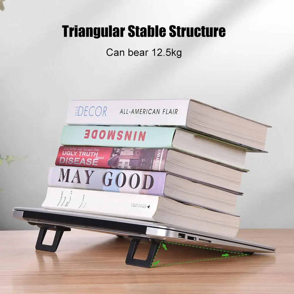 2Pcs Mini Portable Laptop Stand for MacBook Pro Air iPad Xiaomi Tablet Stand