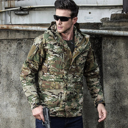 M65 Military Tactical Jackets Men Waterproof Windbreaker Jacket Male Hooded